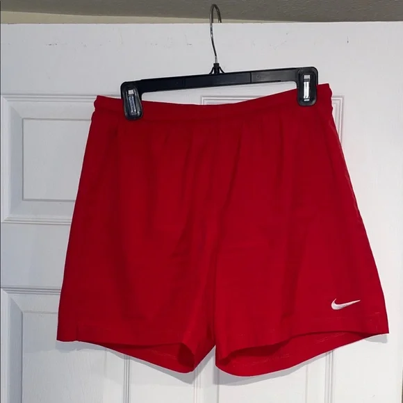Nike Women's Red Athletic Shorts - Picture 1 of 7
